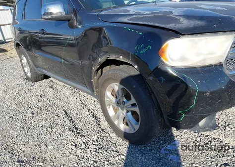 2012 Dodge Durango Crew from USA, damaged, VIN 1C4RDHDG4CC152626